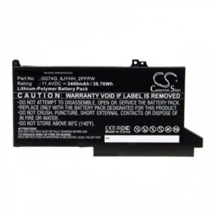Dell 0G74G 3400mAh