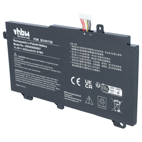 Akku Asus B31N1726 4550mAh - Image 3