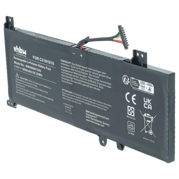 Akku Asus C21N1818-2 3800mAh - Image 3