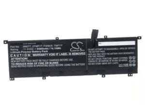 Dell 8N0T7 6500mAh