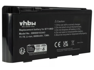 Akku MSI BTY-M6D 6600mAh